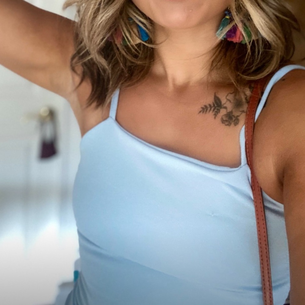 Blue Bodycon Dress